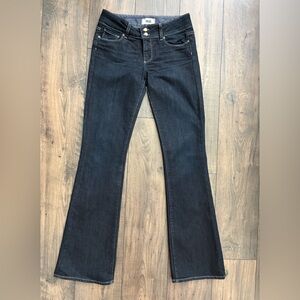 PAIGE Hidden Hills Low Rise Flared Jeans